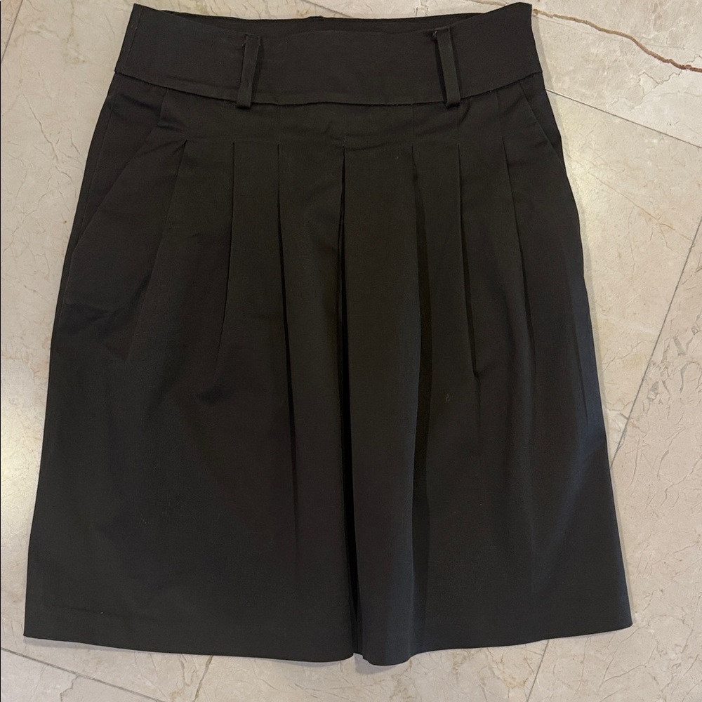 Zara Basic  A-Line Skirt With Pockets